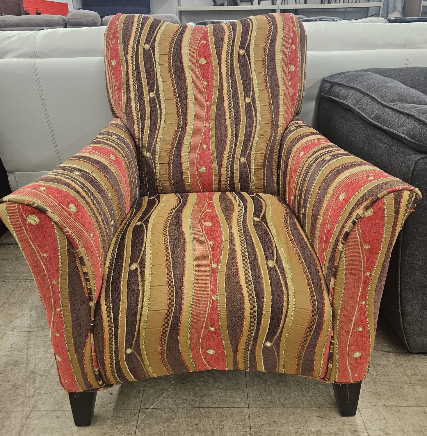 Colorful accent chair
