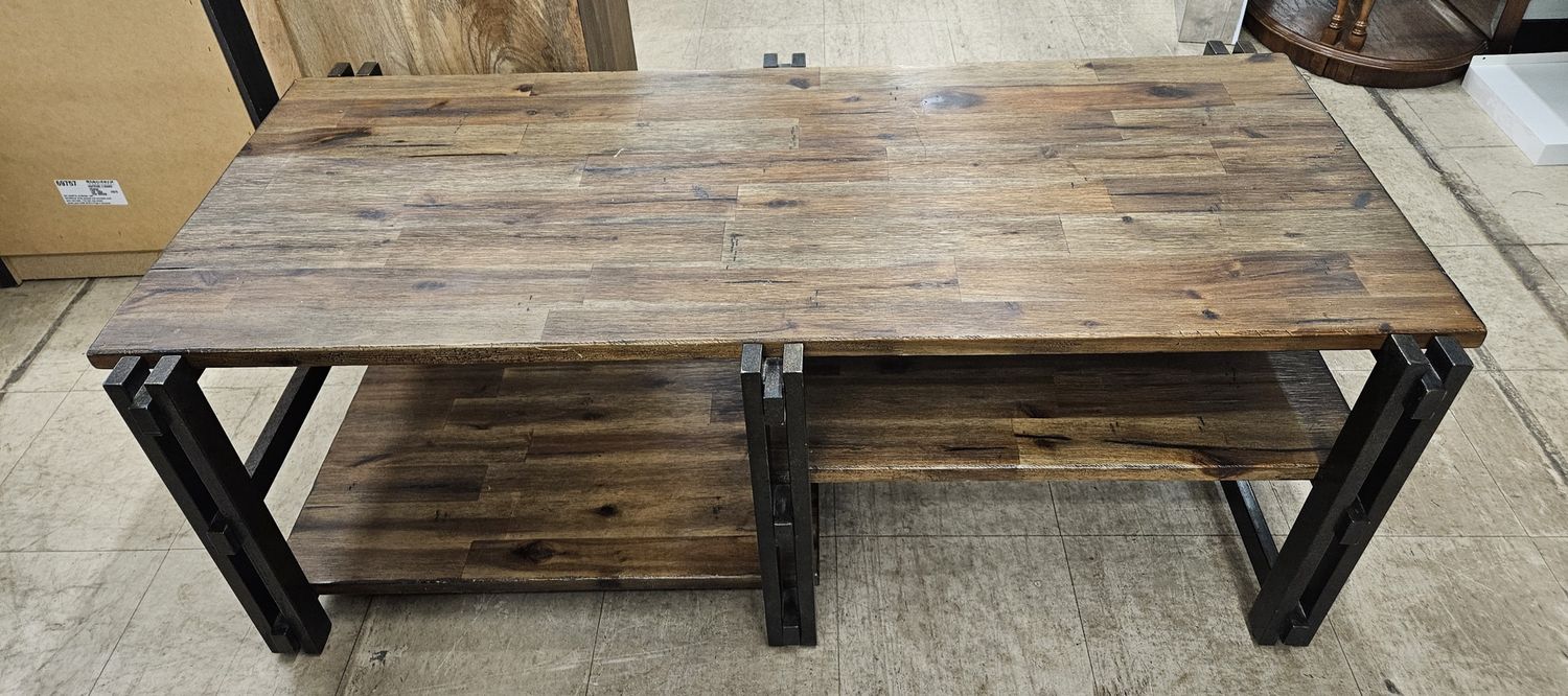 Industrial Rustic Coffee Table