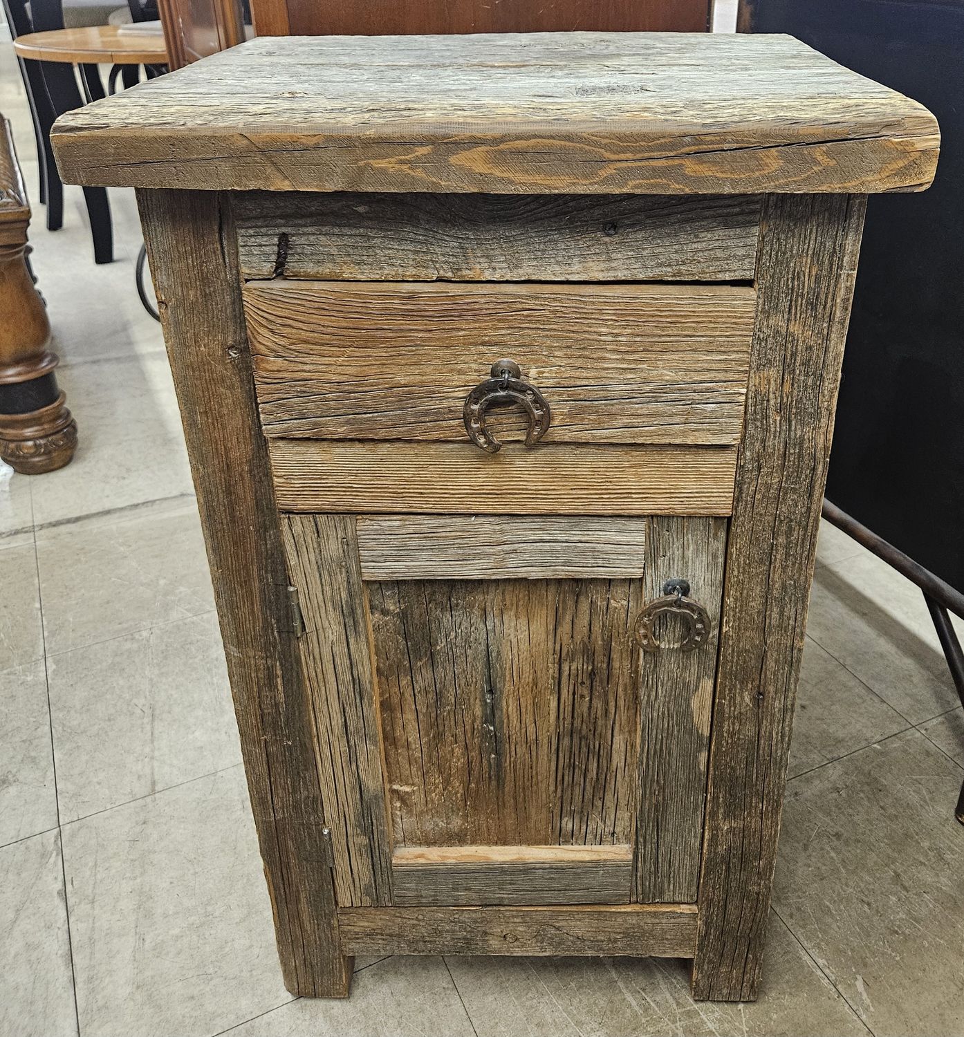 Rustic Reclaimed Wood Nightstand