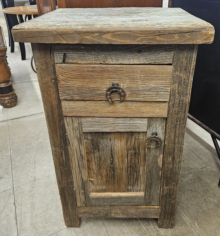 Rustic Reclaimed Wood Nightstand