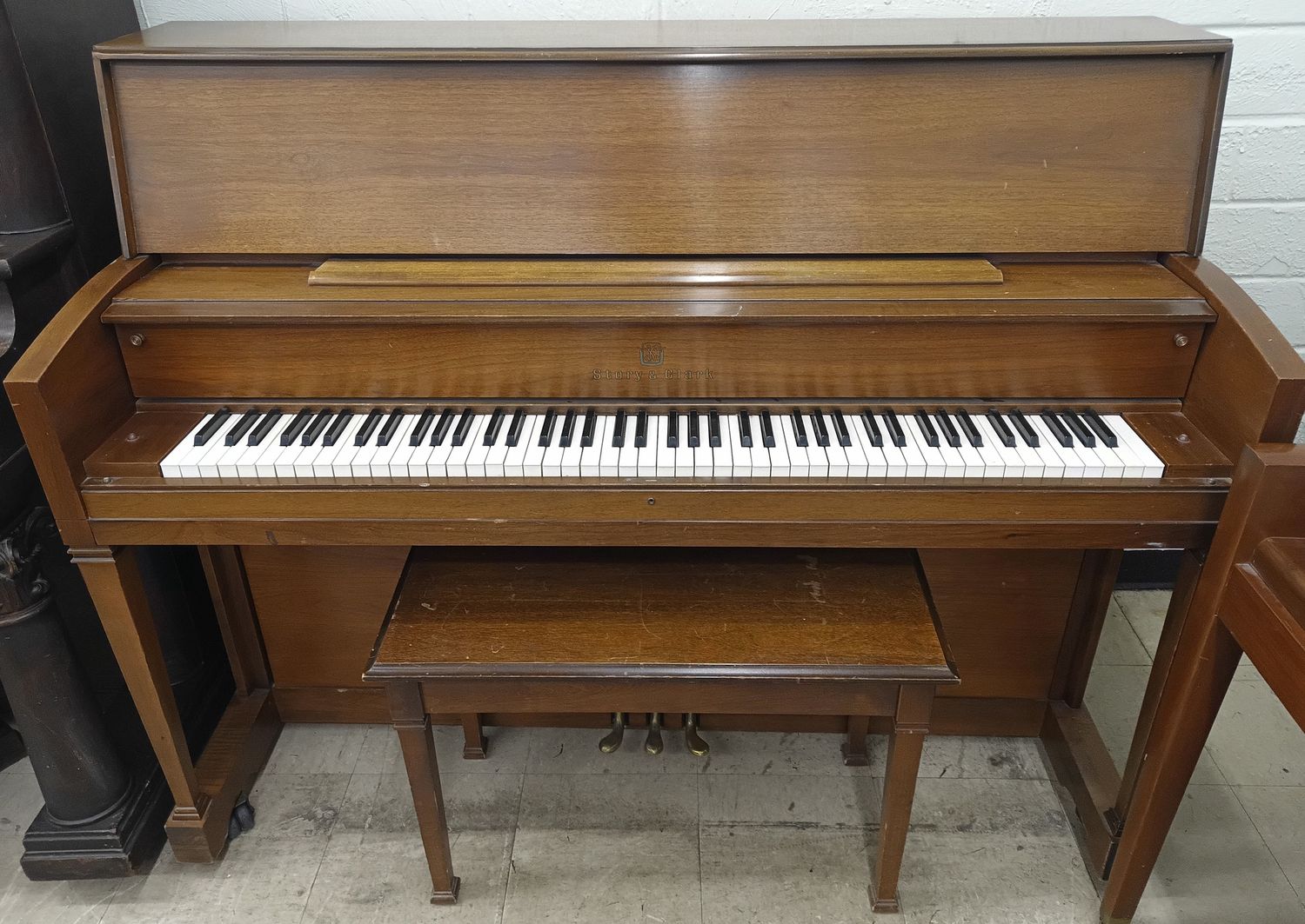 Story and Clark Studio Upright Piano