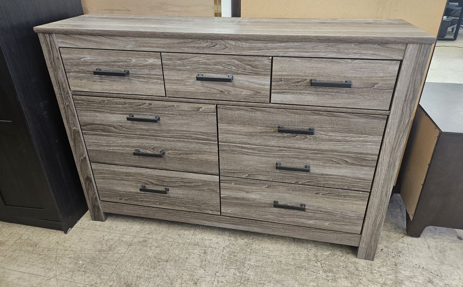 Ashley Signature Design Modern Gray Dresser
