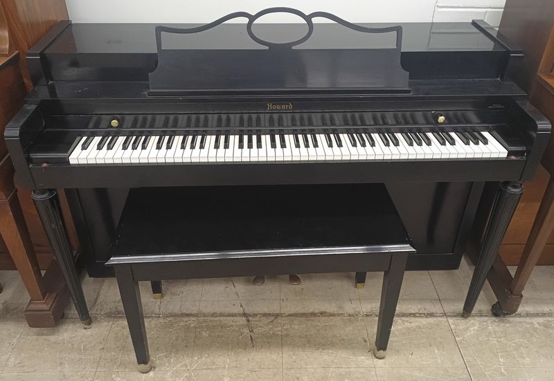 Ebony Howard by Baldwin Spinet Piano