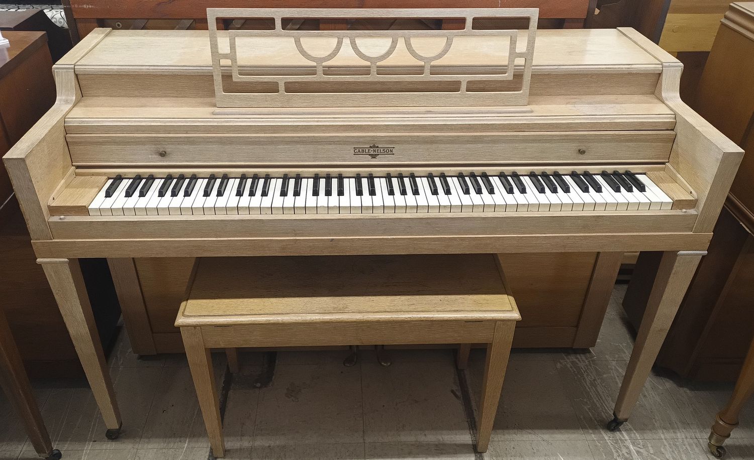 Unique Cable Nelson Spinet Piano