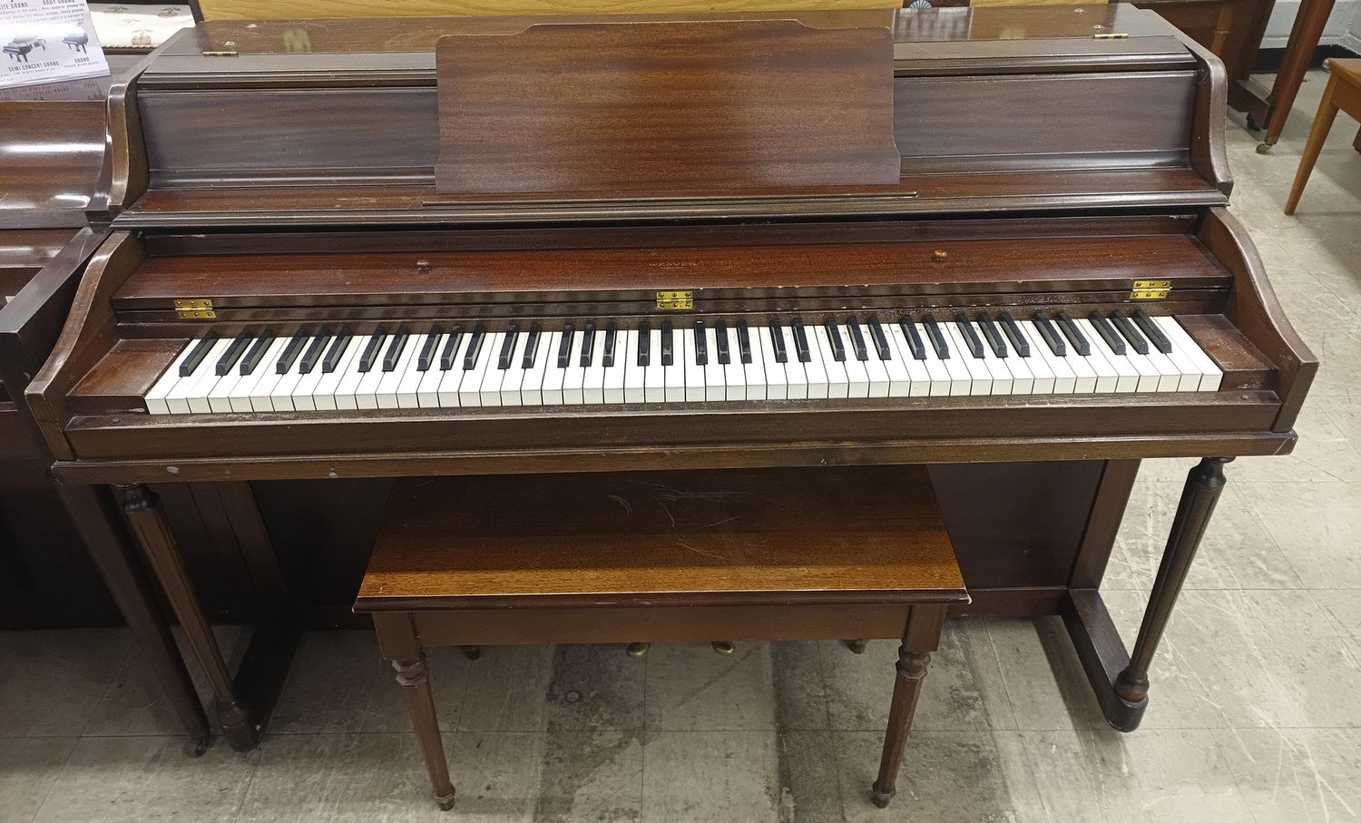 Unique Weaver Spinet Piano