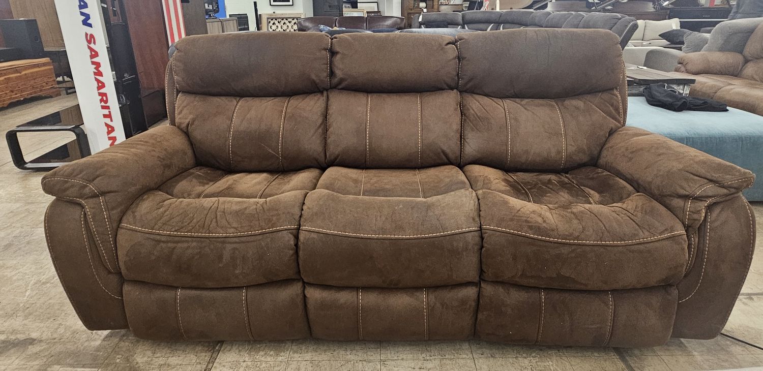 Plush Dual Reclining Sofa