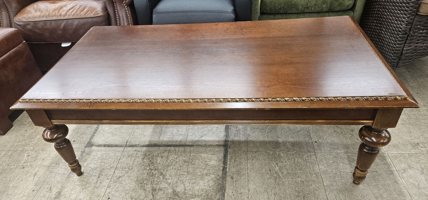 Heritage Turned-Leg Coffee Table