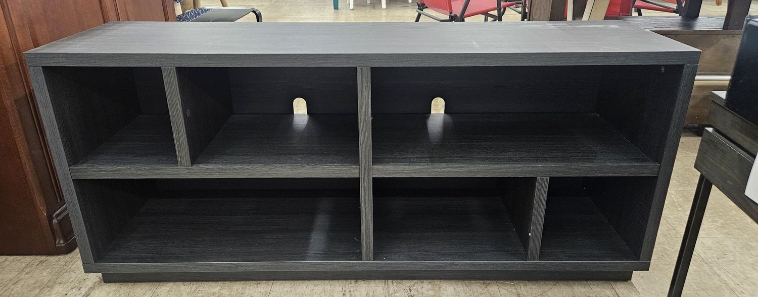 Modern Black Media Console / TV Stand