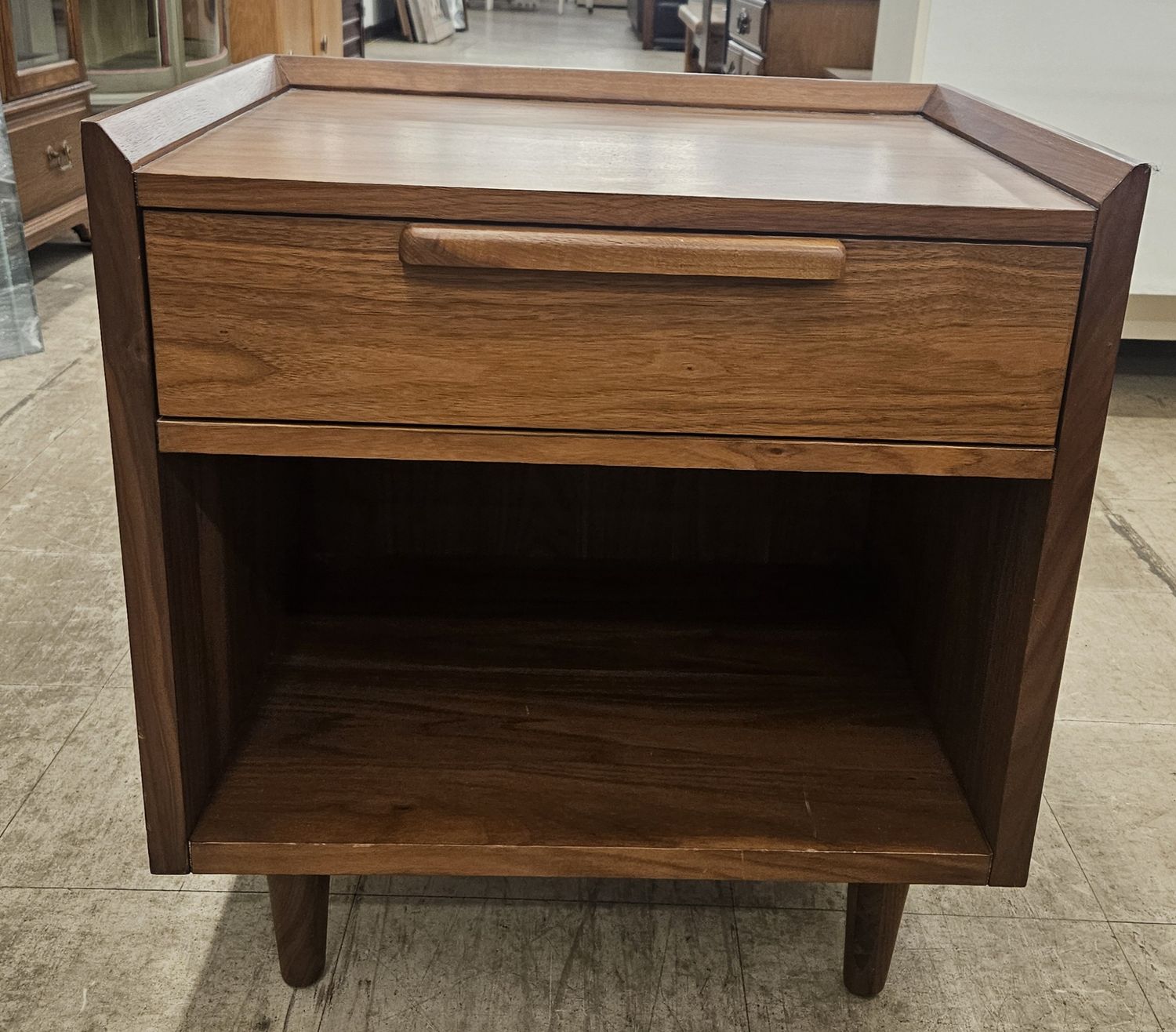 Crate &amp; Barrel Solid Wood Nightstand - FREE DELIVERY