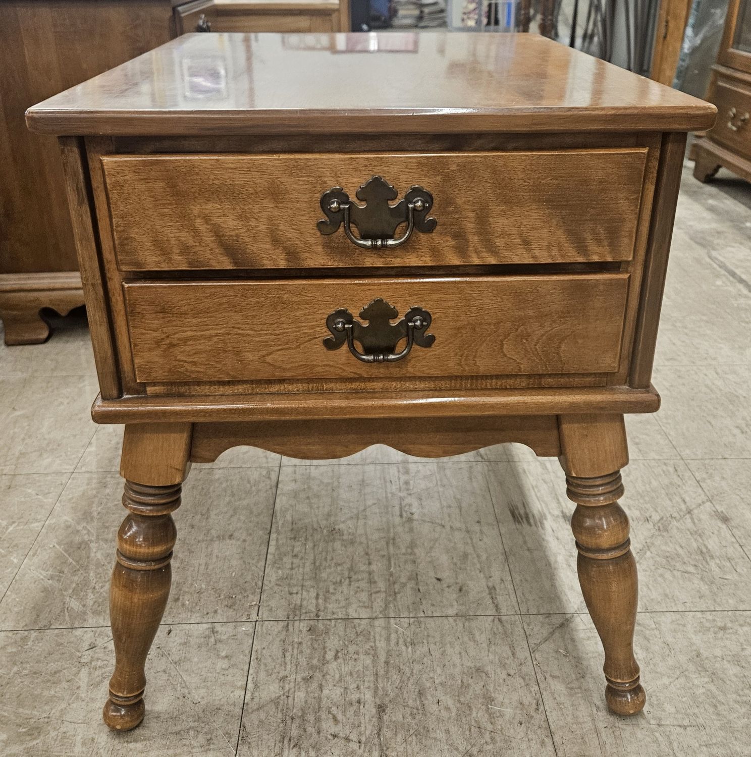 Ethan Allen Early American Maple Nightstand