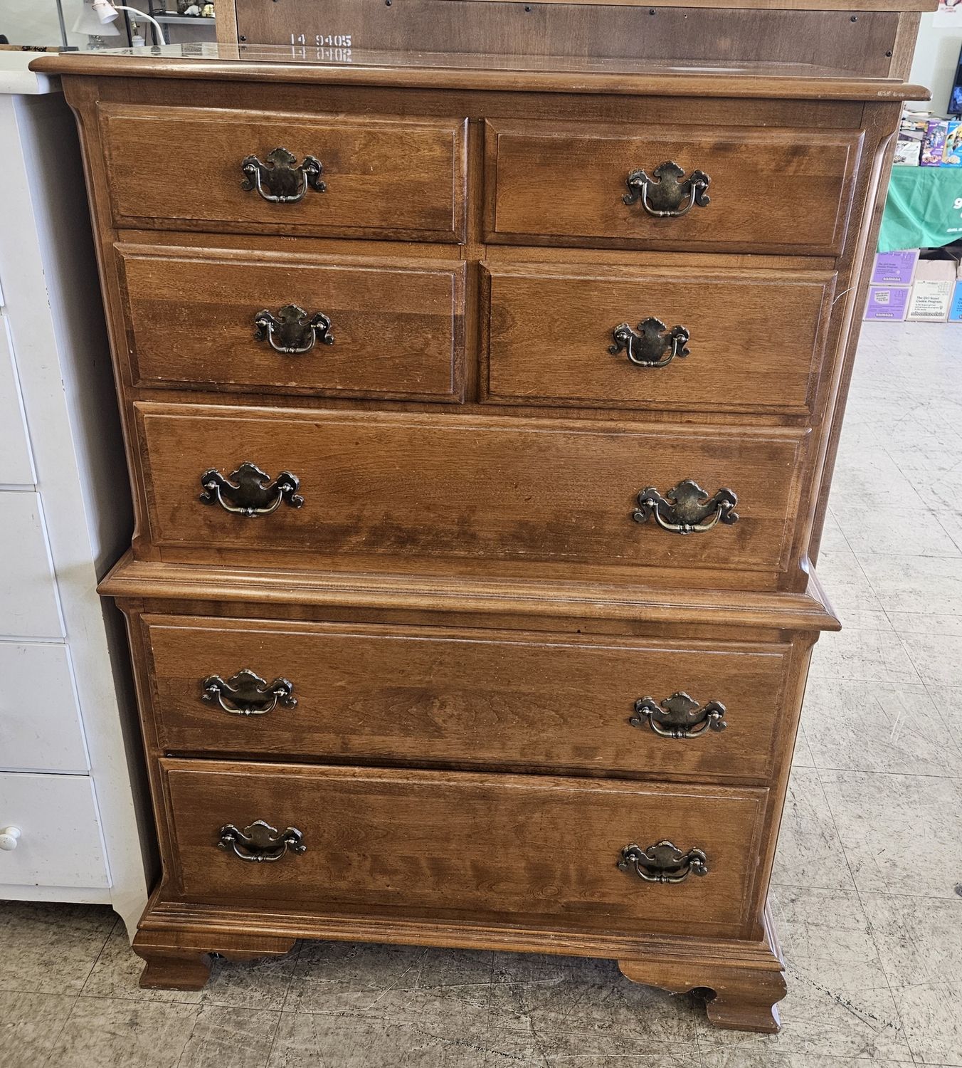 Solid wood Ethan Allen chest - FREE DELIVERY