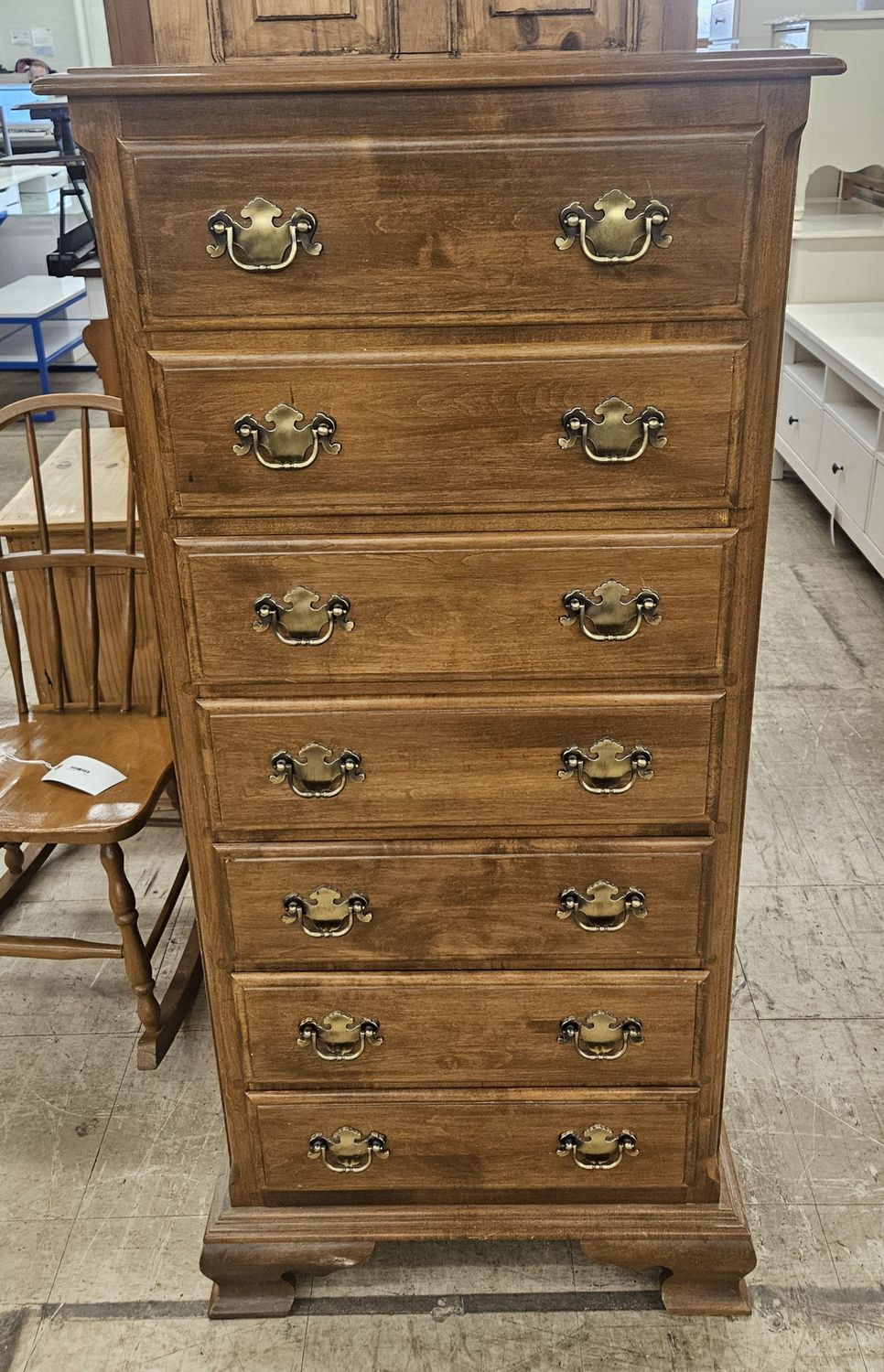 Ethan Allen Solid Wood 7-Drawer Lingerie Chest