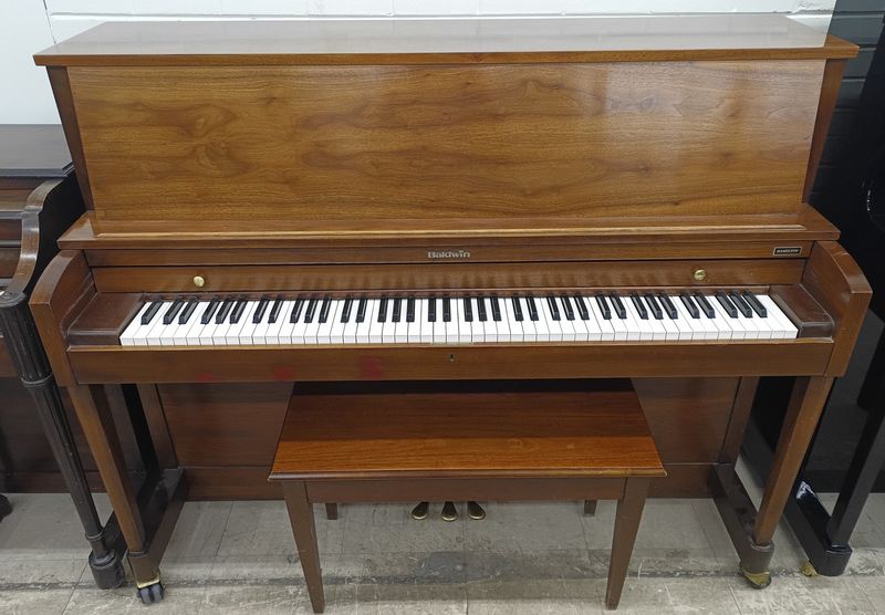 The Baldwin Workhorse – Hamilton Studio Upright in Classic Walnut