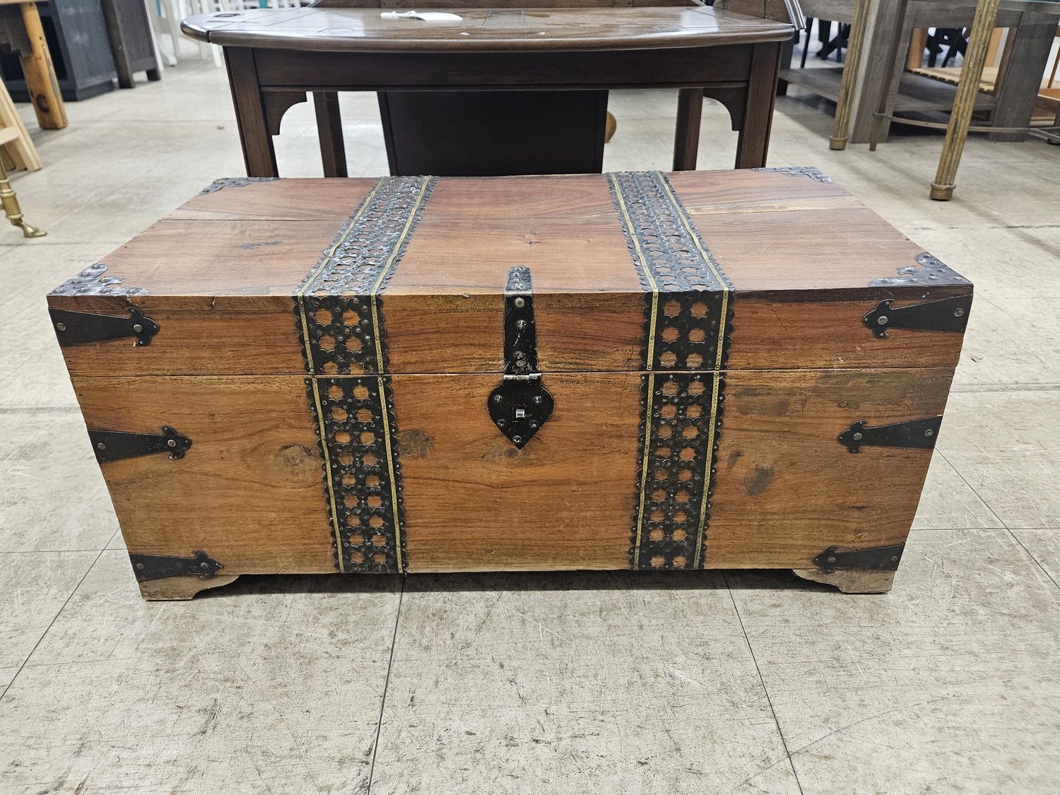 Rustic Nested Storage Trunk Set (3-Piece) FREE DELIVERY