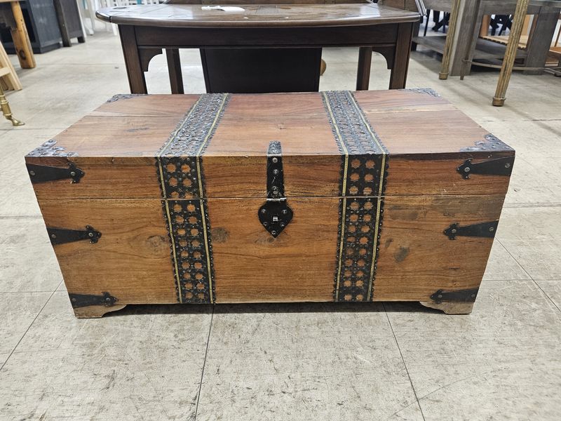 Rustic Nested Storage Trunk Set (3-Piece) FREE DELIVERY