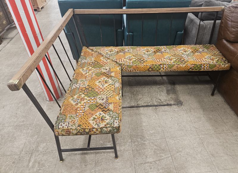 Vintage Corner Breakfast Nook Bench Set
