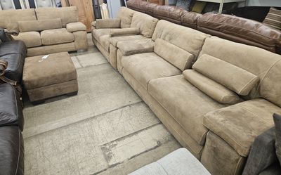 3-Piece Living Room Set – Sofa + 2 Loveseats (Oversized Comfort)