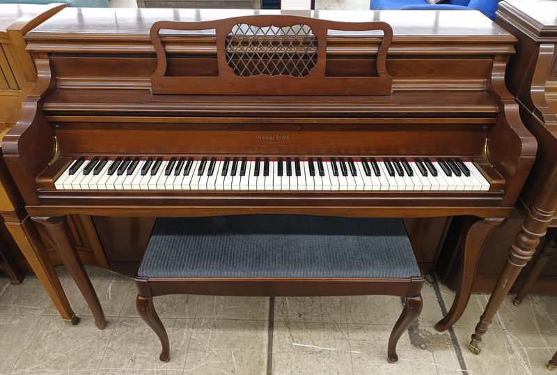 George Steck Classic Console Piano with Bench