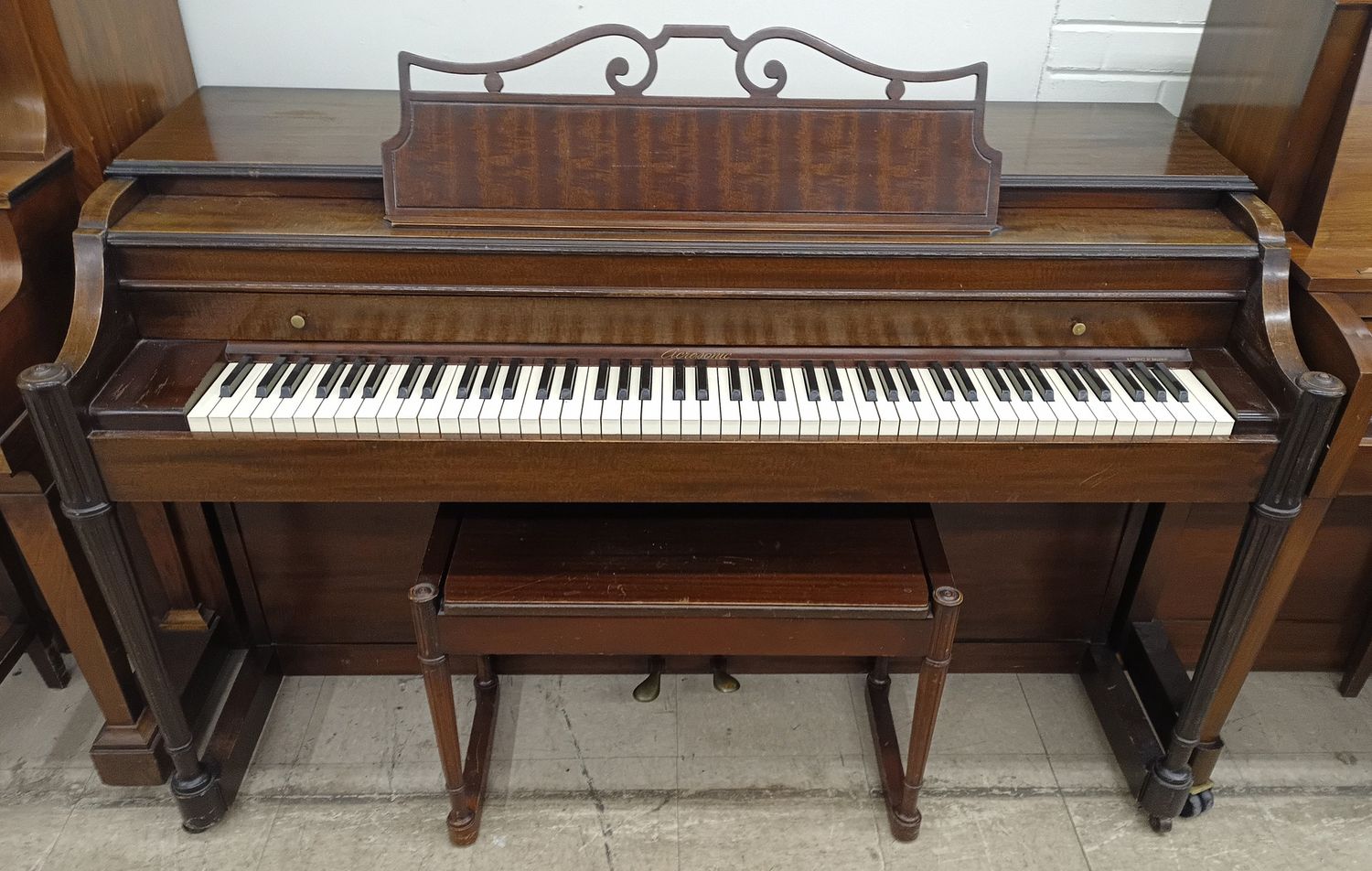Baldwin Acrosonic Spinet Piano – Classic American Walnut