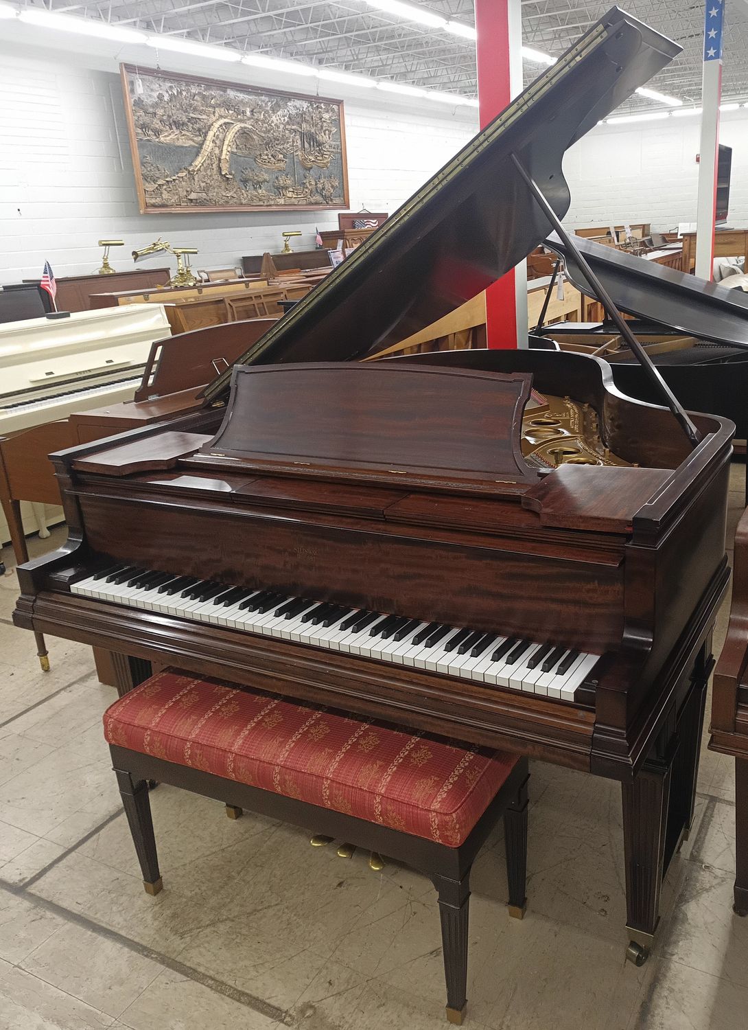 Steinway &amp; Sons Model O Duo-Art Reproducing Grand Piano