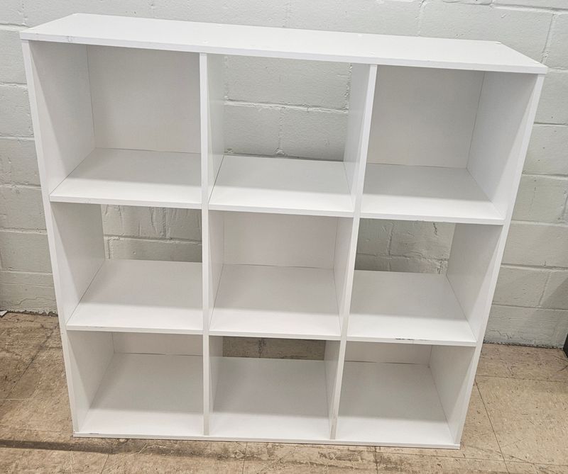 IKEA 9-Cube Storage Shelf (White)