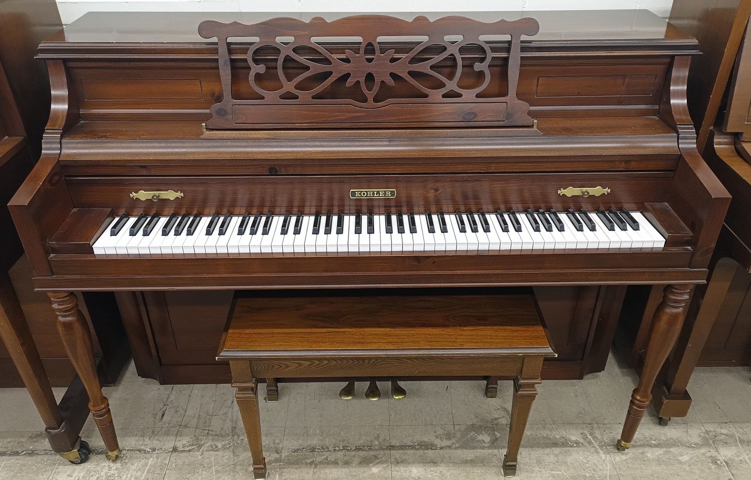 Kohler Console Upright Piano – Model 1813