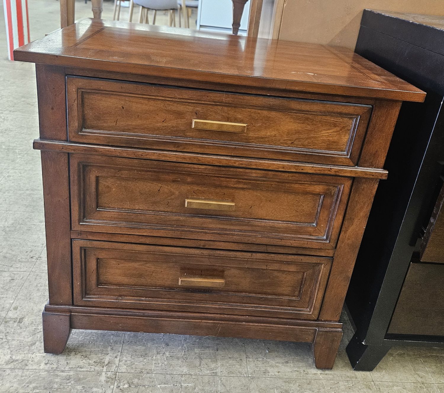 21 West by Wm. Wood 3-Drawer Nightstand / End Table