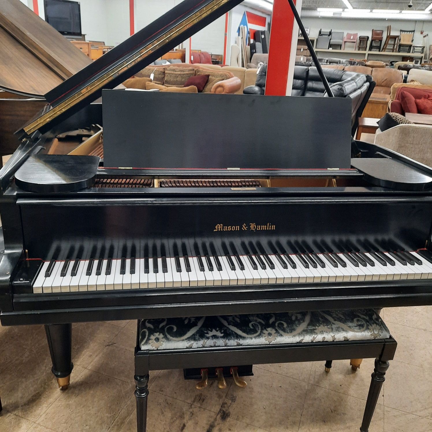 Rebuilt Mason &amp; Hamlin Model A Baby Grand Piano