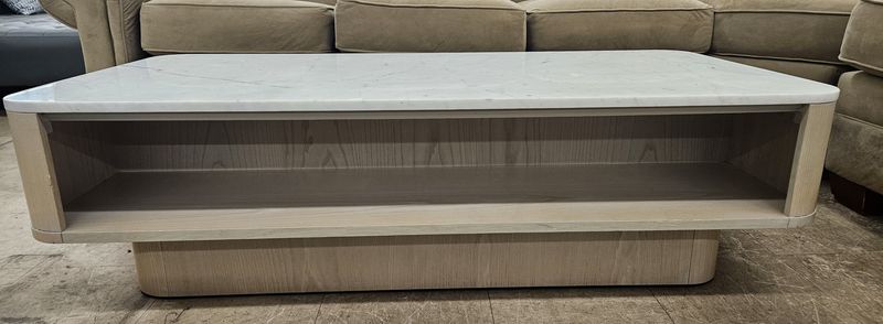 Modern Marble Top Coffee Table - FREE DELIVERY
