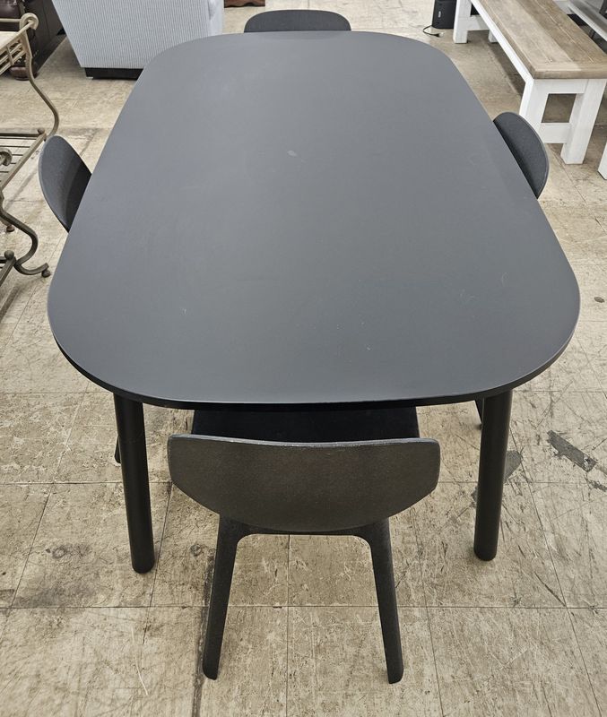 IKEA Vedbo Dining Table + 4 Odger Chairs - FREE DELIVERY