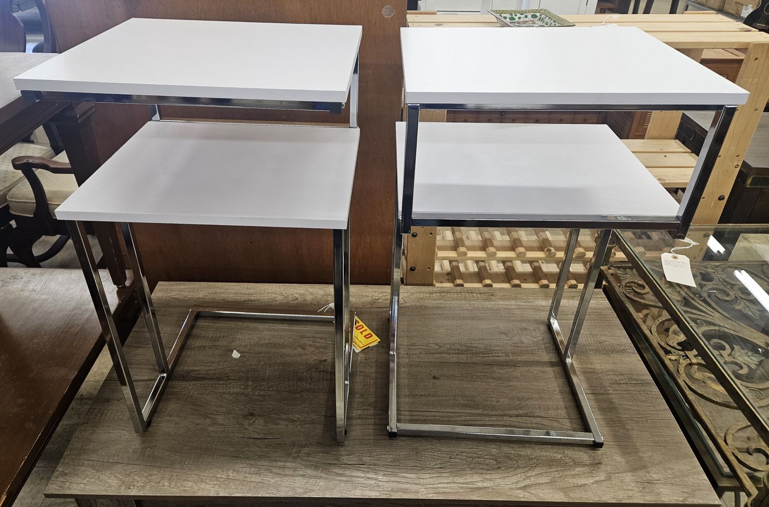 Modern End Table Set