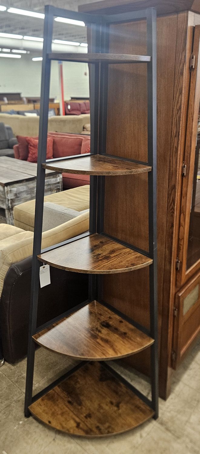 Industrial Corner Shelf