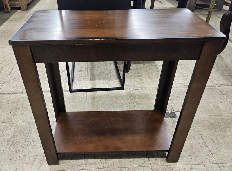 Open Shelf Sofa Table