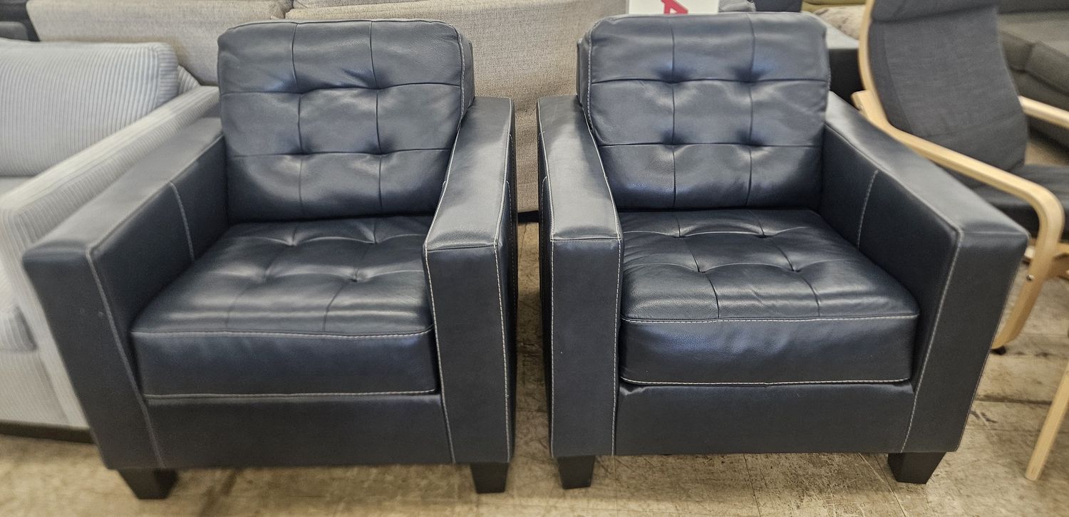Midnight Club Accent Chair Set (2 Chairs) - FREE DELIVERY