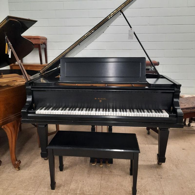 Knabe Black Baby Grand Piano