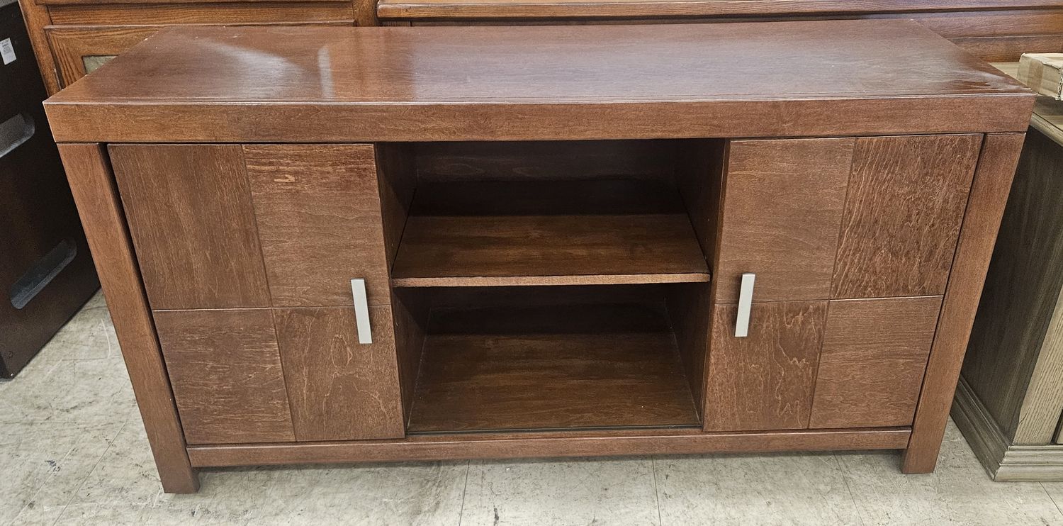 Modern Sliding Door TV Console