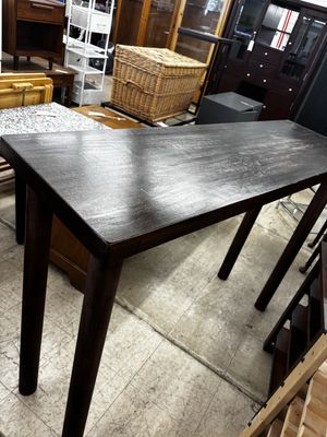Modern Espresso Sofa Table / Console Table