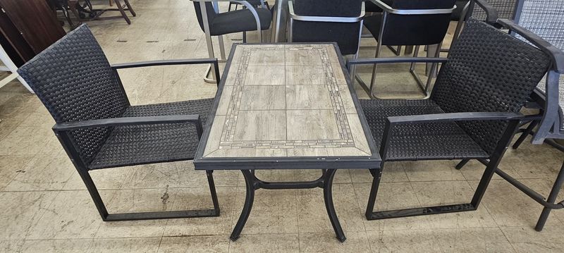 3-Piece Outdoor Patio Conversation Set