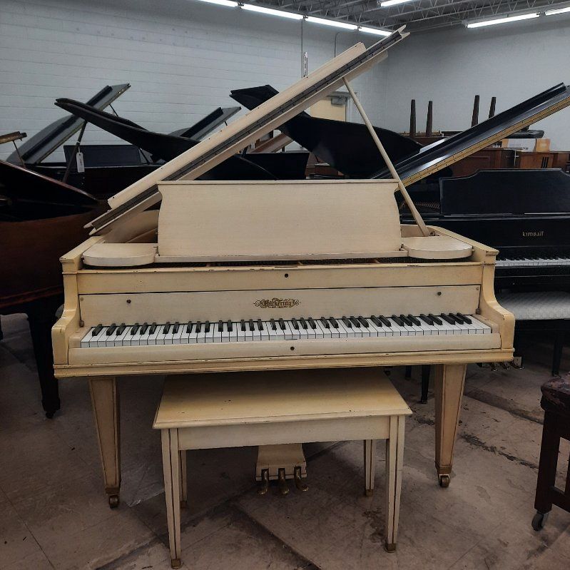 Chickering Cream Baby Grand
