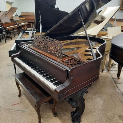Kranich & Bach Antique Grand Piano