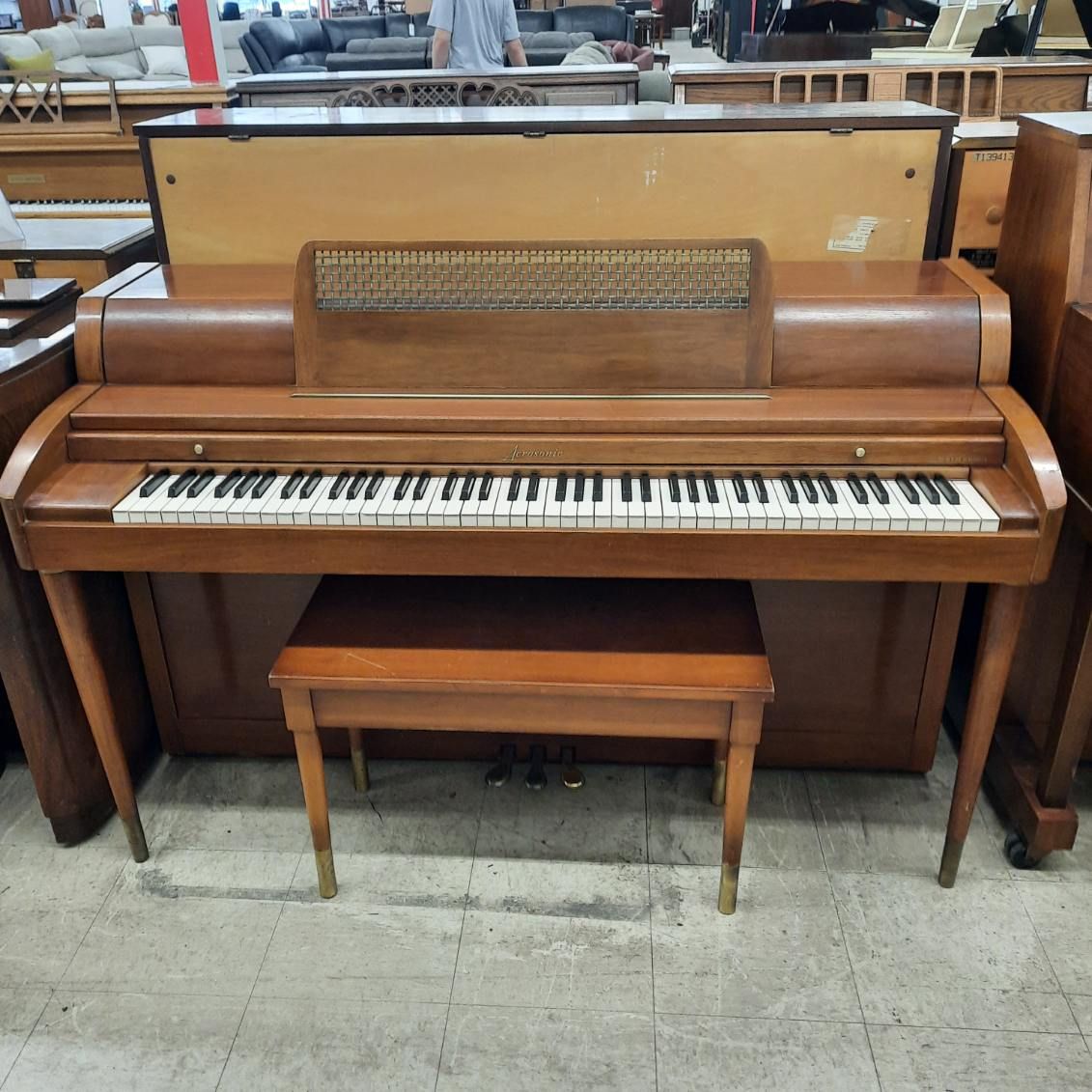 MCM Baldwin Acrosonic Spinet