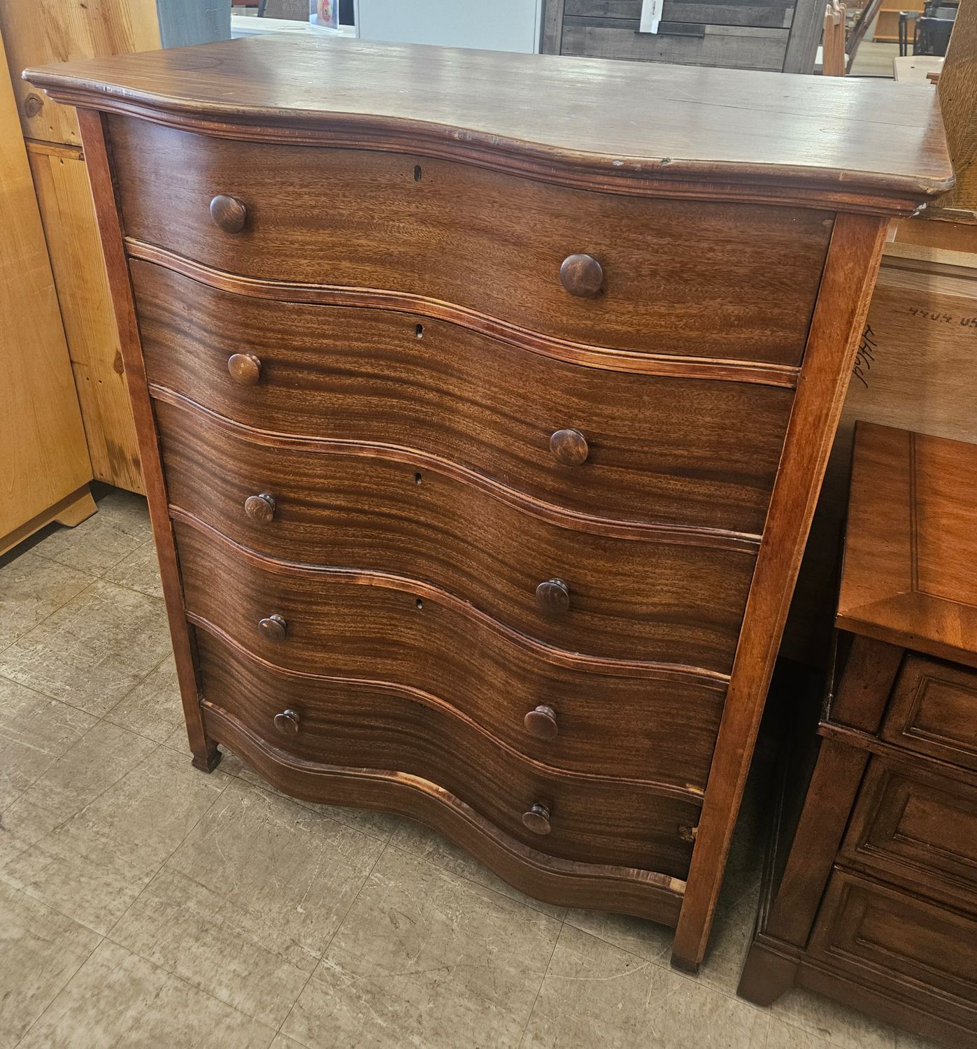 The Heritage Serpentine Chest