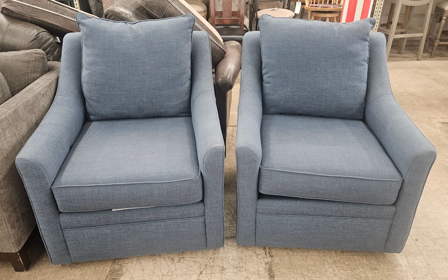 The Blue Haven Accent Chair Set