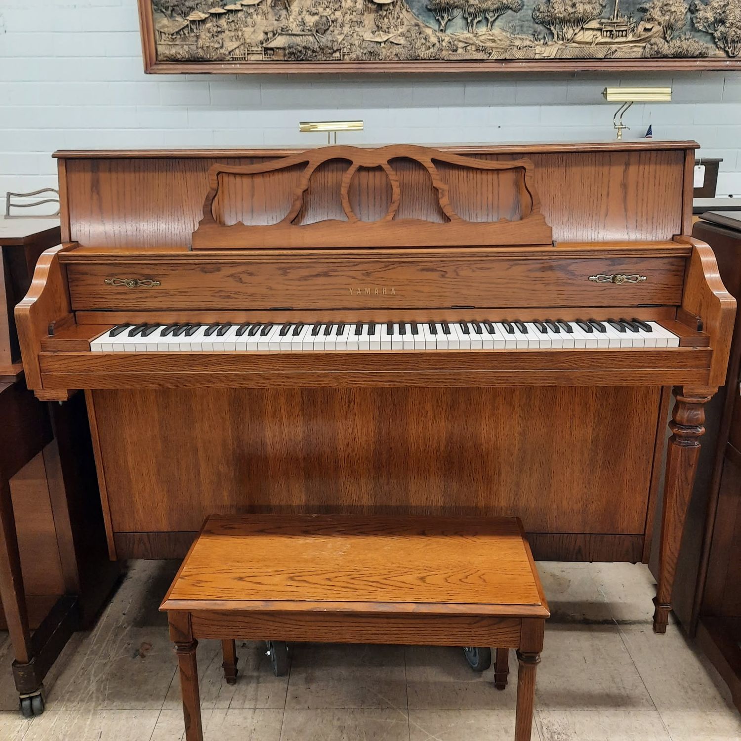 Yamaha Model M500 M Upright Piano