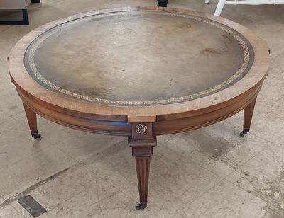 Heritage Brass Accent Coffee Table