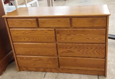 Honey Oak Dresser