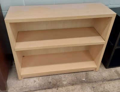 Light Wood Short Bookcase