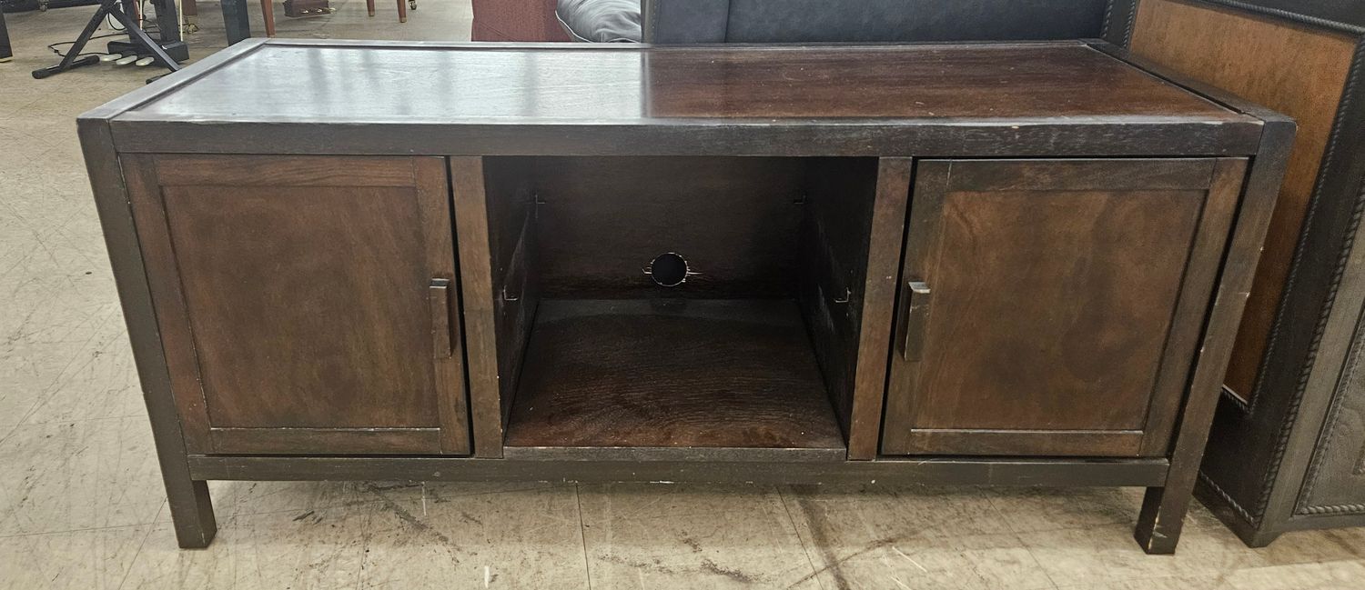 Dark Wooden tv stand
