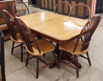 Two-tone Windsor Dining Set - **FREE DELIVERY**