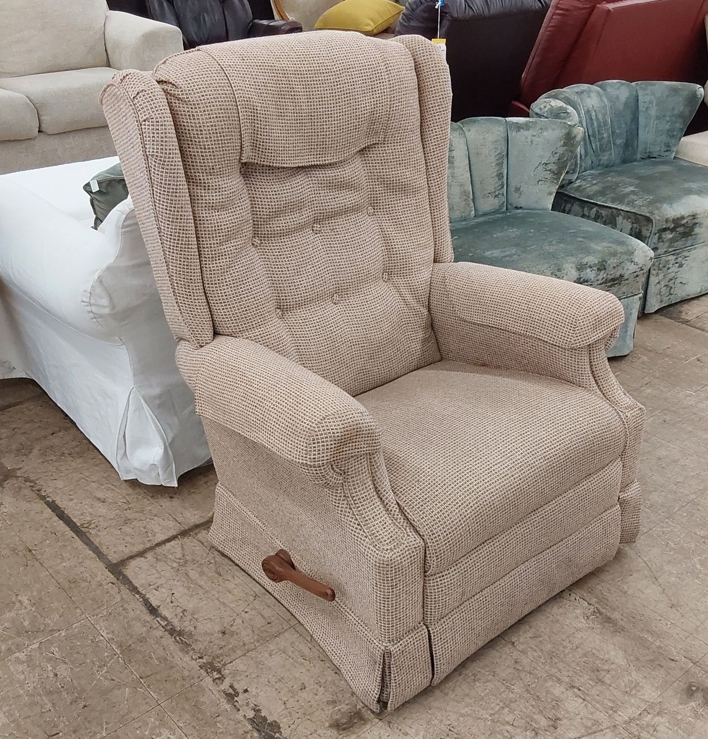 Classic Wingback Recliner
